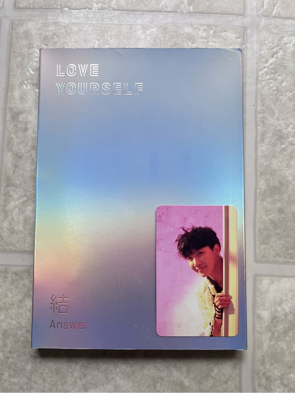 BTS Love Yourself Answer ( E Version) JHope Photocard